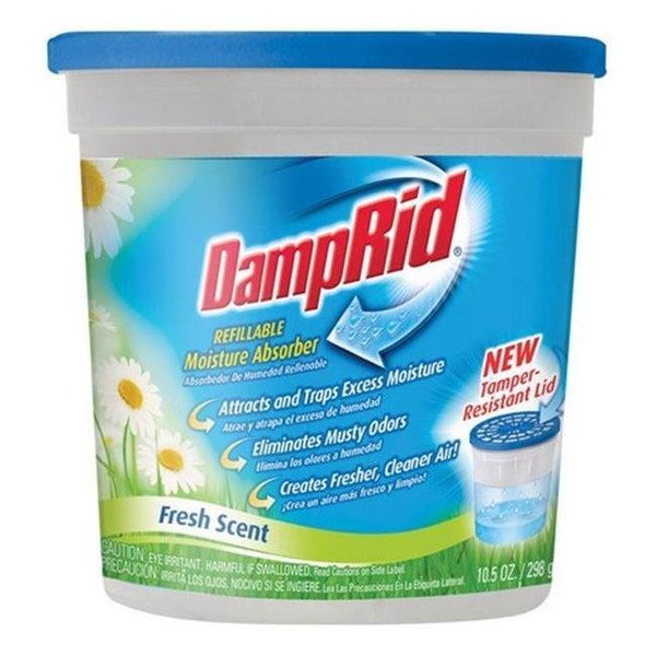 Damprid Damprid FG01FS 10.5 Fresh Scent Refillable Moisture Absorber - pack of 6 7375066